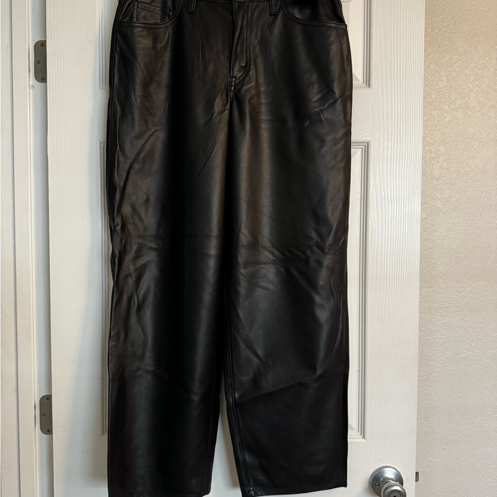 Levi's Black Baggy Dad Pants